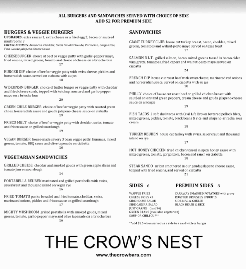 The Crow’s Nest